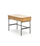 SMART B-1 DESK COLOR: NATURAL OAK - BLACK order